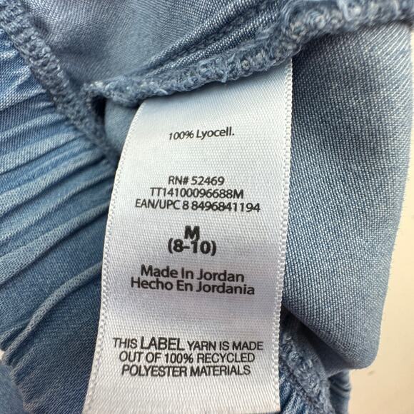 Time and Tru 100% Lyocell Lightweight Soft Pull On Shorts Women's Size m 8-10 - Picture 5 of 6